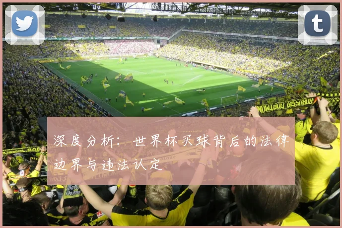 深度分析：世界杯买球背后的法律边界与违法认定
